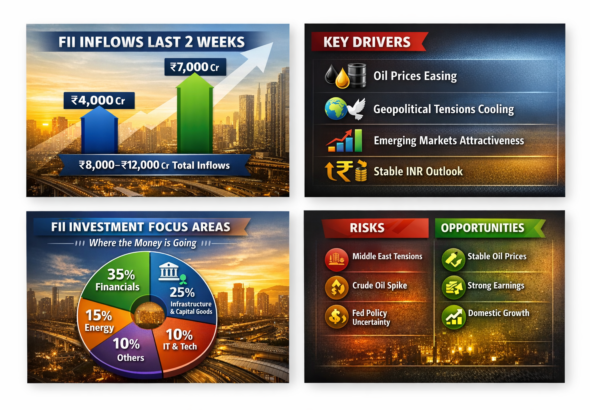 FII's Return after Geopolitics take a break